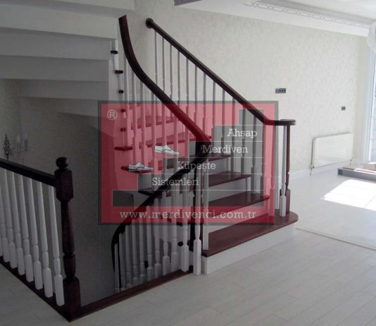 Beton Üzeri Ahşap Basamaklar