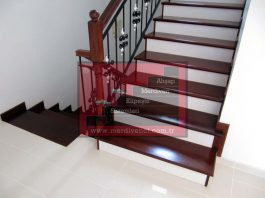 Doğal Papel Kaplamalı Merdivenler