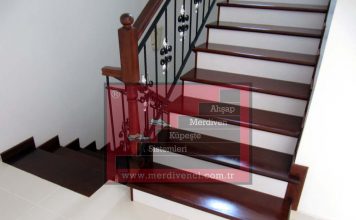 Doğal Papel Kaplamalı Merdivenler