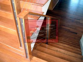 Çelik Halatlı Küpeşte