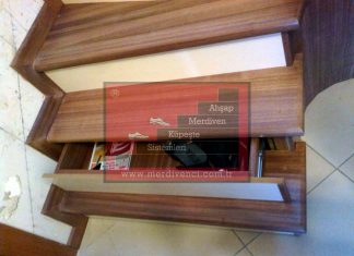 Çekmeceli Ahşap Merdivenler