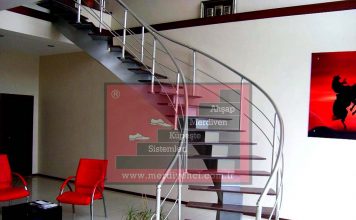 Omurgalı Merdivenler (Ahşap, Metal,Tek Omurga, Çift Omurgalı)